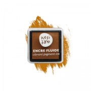 Tinta para sello - Tinta líquida con pigmento - Mostaza - Kesi Art x1|raw }}