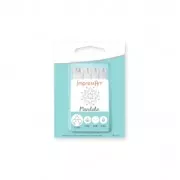 Surtido de 4 sellos metálico ImpressArt 9.5 y 4 mm Mandala - modelo 5