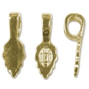 Enganche colgante para pegar 25 mm dorado x1|raw }}