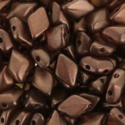 Cuentas de cristal Gemduo 2 agujeros 8x5 mm Halo Tangerine x10g|raw }}