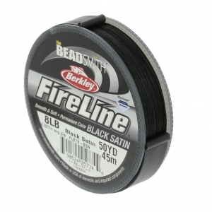 Hilo Fireline nilón trenzado 0.17 mm (8LB) Black Satin x45 m