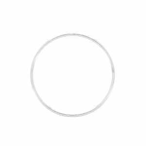 Anilla cerrada 25 mm de Plata 925 x1