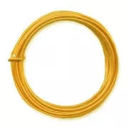 Hilo de Aluminio 2 mm Golden Copper x 5 m