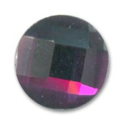 Cabuchón facetado vidrio 18 mm Amethyst|raw }}