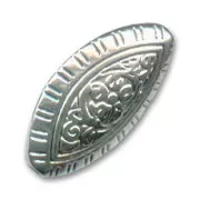 Olivas CCB 29x16 mm Plateado x 6