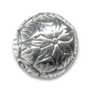 Redonda CCB 13 mm Plateado antiguo x 1