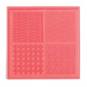 Placa de textura 9 cm para arcilla polimérica - Vannerie  x1