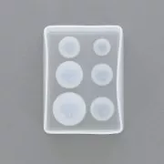 Molde de silicono para hacer bolas entre 12 y 25 mm en resinas