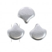 Cuentas de cristal Ginko Duo 2 agujeros 7.5x7.5 mm Labrador Mat x10g