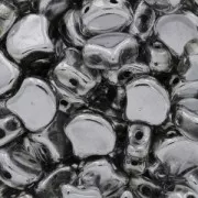 Cuentas de cristal Ginko Duo 2 agujeros 7.5x7.5 mm Labrador x10g