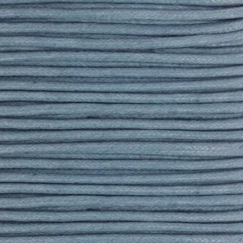 Hilo algodón encerado 2 mm Blue jean x5 m