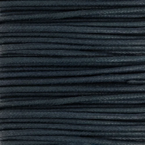 Hilo algodón encerado 2 mm Azul Noche x5 m