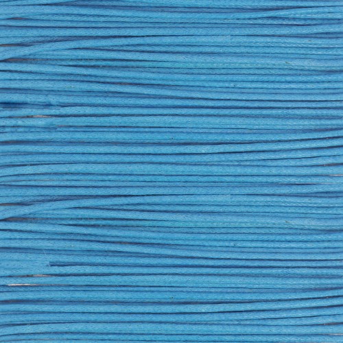 Hilo algodón encerado 1 mm Azul Turquesa x4.90 m