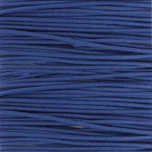 Hilo algodón encerado 1 mm Marina x5 m