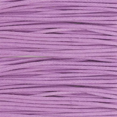 Hilo algodón encerado 1 mm Light Amethyst x5 m