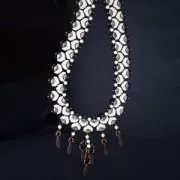 Cuentas de cristal Cheurón Beads 10x4 mm Labrador x30