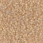 Rocalla Miyuki 15/0 196 - 24kt Yellow Gold Lined Opal x5g