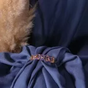 Cymbal - Cuenta de metal para Miyuki Delica 11/0 - 6mm Loutro Dorado oro fino x1