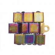 Cymbal - Terminal  para tejido de cuentas Tila Beads 5x4.7mm Soros x1