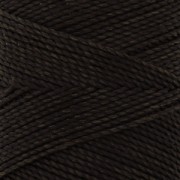 Bobina de hilo encerado Linhasita para micro macramé 1 mm - Marrón oscuro (205) x168m