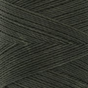 Bobina de hilo encerado Linhasita para micro macramé 0,5 mm - Verde caqui (64) x335m
