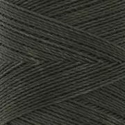 Bobina de hilo encerado Linhasita para micro macramé 0,5 mm - Verde caqui (64) x335m
