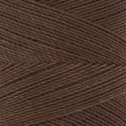 Bobina de hilo encerado Linhasita para micro macramé 0,5 mm - Marrón caramelo (362) x335m
