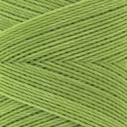 Bobina de hilo encerado Linhasita para micro macramé 0,75 mm - Verde lima (1019) x228m