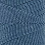 Bobina de hilo encerado Linhasita para micro macramé 0,75 mm - Azul cielo (721) x228m