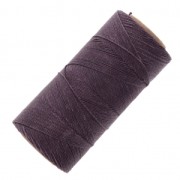 Bobina de hilo encerado Linhasita para micro macramé 0,75 mm - Morado Sangría (287) x228m