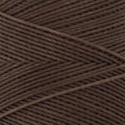 Bobina de hilo encerado Linhasita para micro macramé 0,75 mm - Café con leche (612) x228m