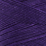 Bobina de hilo encerado Linhasita para micro macramé 0,75 mm - Morado oscuro (369) x228m