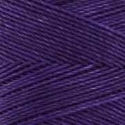Bobina de hilo encerado Linhasita para micro macramé 0,75 mm - Morado oscuro (369) x228m