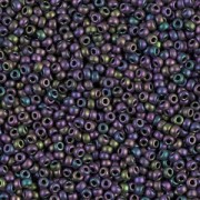 Rocalla Miyuki 11/0 2019 - Metallic Eggplant Iris Mat|raw }}
