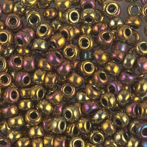 Rocalla Miyuki 8/0 462 - Gold Iris Metallic x8 g