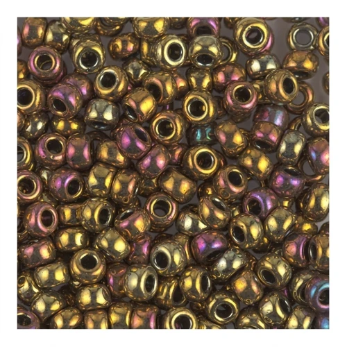 Rocalla Miyuki 8/0 462 - Gold Iris Metallic x8 g