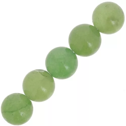 Cuentas Aventurina verde 6 mm x15