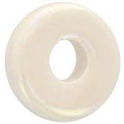 Rondel de cerámica 15 mm Crema irisado|raw }}
