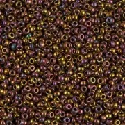 Rocalla Miyuki 15/0 462 - Metallic Gold Iris
