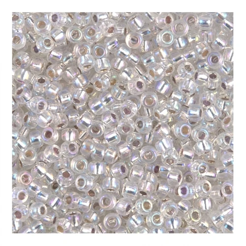 Rocalla Miyuki 8/0 1001- Crystal AB Silver Lined