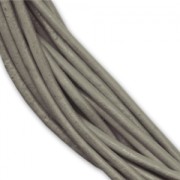 Cordón de cuero 2 mm Dark Grey x 2 m|raw }}