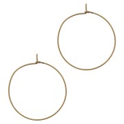 Criollas a decorar 30x0.6 mm - Bronce x2|raw }}