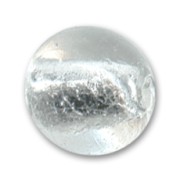 Redondas hoja de plata 10 mm Crystal x6|raw }}