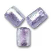 Cilindros hoja de plata 10x8 mm Alexandrite x4