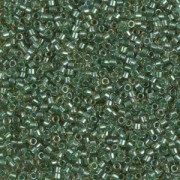 Miyuki Delica 11/0 DB0917 - Sparkling Turquesa Green Lined Topaz x8g|raw }}