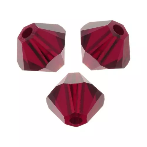 PureCrystal 5328 Peonzas de cristal de 2,5 mm - Siam x50