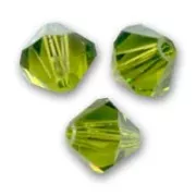Toupies en cristal PureCrystal - 5328 2,5 mm Olivine x50