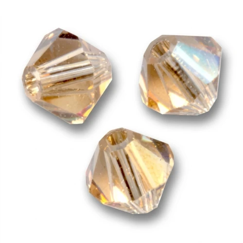PureCrystal 5328 Peonzas de cristal de 2,5 mm - Topacio Colorado claro x50