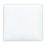 Cabuchón autoadhesivo cuadrado de resina epoxi 25 mm transparente|raw }}