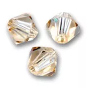 Toupies en cristal PureCrystal - 5328 2,5 mm Crystal Golden Shadow x50